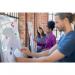 Nobo Move and Meet System Portable Whiteboard 1800x900mm Trim Grey 1915563 NB62053