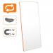 Nobo Move and Meet System Whiteboard 1800x900mm Trim Orange 1915565 NB62055