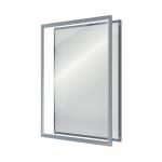 Nobo A3 Poster Frame Anodised Clip Wall Mountable Silver 1915577 NB62067