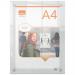 Nobo A4 Acrylic Wall Mounted Poster Frame Clear 1915591 NB62081