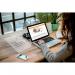 Nobo A4 Transparent Acrylic Mini Whiteboard Slanted Desktop 1915612 NB62102