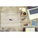 Nobo A4 Transparent Acrylic Mini Whiteboard Weekly Desktop 1915614 NB62104