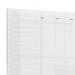 Nobo A4 Transparent Acrylic Mini Whiteboard Weekly Desktop 1915614 NB62104