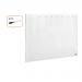 Nobo A4 Transparent Acrylic Mini Whiteboard Weekly Desktop 1915614 NB62104