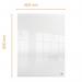 Nobo Transparent Acrylic Mini Whiteboard Desktop 600x450mm 1915618 NB62108