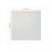 Nobo Frameless Magnetic Modular Whiteboard 450x450mm 1915655 NB63926