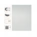 Nobo Frameless Magnetic Modular Whiteboard 600x450mm 1915656 NB63928