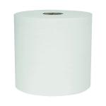 Raphael 1 Ply Roll Towel 200mm x 200m White (Pack of 6) RT1W200RDS NH00342