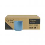 Raphael Roll Towel 1-Ply 200m x 200mm Blue (Pack of 6) RT1B200RDS NH00373