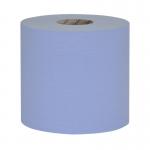 Raphael 1-Ply Blue Roll Towel 250mx200mm Pack of 6 RT1B250R NH00739