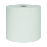 Raphael 1Ply White Roll Towel 250m x 200mm (Pack of 6) RT1W250R NH00740