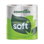 Essentials Toilet Roll 2-Ply 320 Sheets Per Roll 4x12 (Pack of 48) ECR2320 NH02015