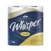 Whisper Gold Toilet Roll 3-Ply 170 Sheets Per Roll 4x10 (Pack of 40) TLGOLD NH02018