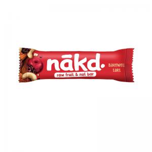 Nakd Gluten Free Bakewell Tart Snack Bar 35g Pack of 18 35NKDGFBT