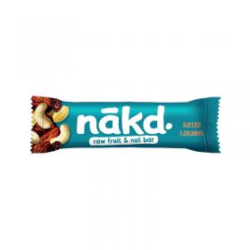Nakd Gluten Free Salted Caramel Snack Bar 35g (Pack of 18) 35NKDSCA NKD70794