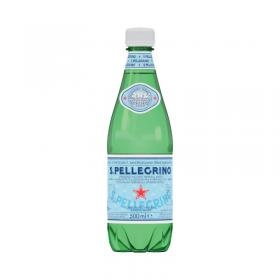 San Pellegrino Sparkling Natural Mineral Water 500ml Bottles (Pack of 12) 00051 NL00051