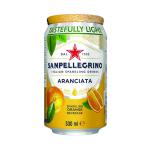 San Pellegrino Aranciata Orange 330ml Cans (Pack of 24) 12441812 NL08652