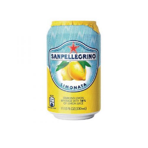 San Pellegrino Limonata Lemon 330ml Cans (Pack of 24) NL09650