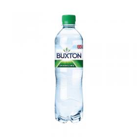 Buxton Sparkling Mineral Water 50cl Plastic Bottles (Pack of 24) 12120791 NL10015