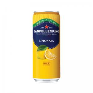 San Pellegrino Limonata Lemon 330ml Can Pack of 24 12516265 NL13690