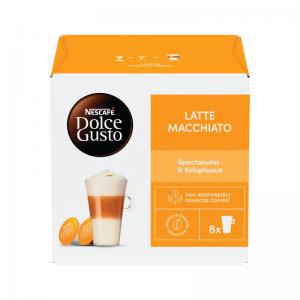 Nescafe Dolce Gusto Latte Macchiato Coffee Capsules Pack of 48