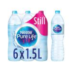 Nestle Pure Life Water 1.5 Litre Bottle (Pack of 6) 12395315 NL28063