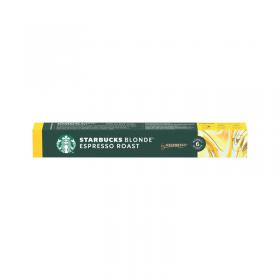 Starbucks Nespresso Blonde Espresso Roast (Pack of 10) 6220716 NL30179