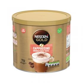 Nescafe Gold Cappuccino Unsweetend Taste Instant Coffee 1Kg 12405010 NL30707