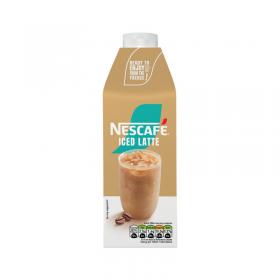 Nescafe Iced Latte Ready To Drink 750ml (Pack of 6) 12626373 NL42219