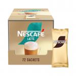 Nescafe Latte Instant Coffee Sachets (Pack of 72) 12596948 NL43988