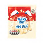 Milky Bar Nestle Milkybar Mini Eggs White Chocolate Sharing Bag 80g 12565384 NL44605