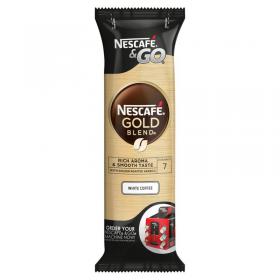 Nescafe and Go Gold Blend White Coffee (Pack of 8) 12495259 NL52547