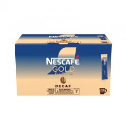 Nescafe Gold Blend Decaffeinated One Cup Coffee Sachets (Pack of 200) 12612390 NL72759