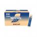 Nescafe Gold Blend Decaffeinated One Cup Coffee Sachets (Pack of 200) 12340522 NL72759