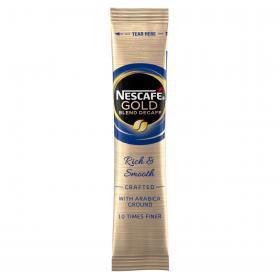 Nescafe Gold Blend Decaffeinated One Cup Sticks Coffee Sachets (Pack of 200) 12130482 NL72759