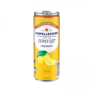 San Pellegrino Zero Fruit Beverages Lemon 330ml Pack of 24 12602689