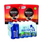 Nescafe Coffee 750g buy 2 get FOC x24 Buxton Water 50cl NL800001