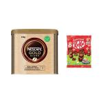 Nescafe Gold Blend Coffee 750g + FOC KitKat Bunny Bag 55g NL819883