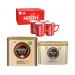 Buy Nescafe Gold Blend 750g + Gold Blend Decaffeinated Coffee 500g Get FOC Set of 4 Red Mugs NL819896