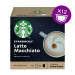 Nescafe Dolce Gusto Starbucks Latte Macchiato Coffee Pods (Pack of 36) 12397696 NL92703