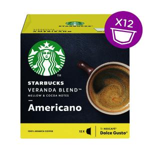 Nescafe Dolce Gusto Starbucks Americano Veranda Blend Coffee Pods Pack