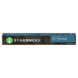 Nespresso Starbucks Espresso Roast Coffee Pods Pack of 10 12423393