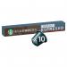 Nespresso Starbucks Decaffeinated Espresso Coffee Pods (Pack of 10) 12423420 NL96186