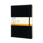 Moleskine Ruled Hard Cover Notebook Extra Large Black QP090 NPW32306