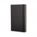 Moleskine Ruled Hardcover Notebook Large Black QP060