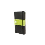 Moleskine Plain Hardcover Notebook Large Black QP062 NPW70114