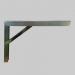 Folding Shelf Bracket - 300mm - Zinc Plated - 2 Pack 00152300Z