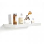 Floating Shelf - High Gloss White - 600x235x38mm 10800