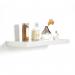 Floating Shelf - High Gloss White - 900x235x38mm 10805