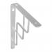 Step Shelf Bracket - 230x180mm - Silver - 4 Pack 10922-00001